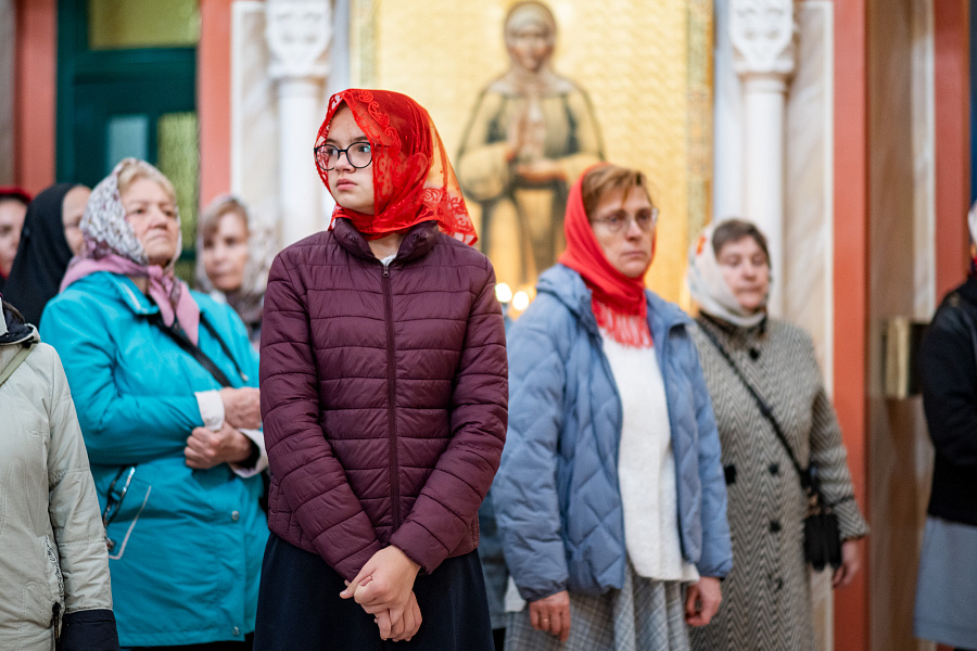 Архиерейское богослужение в Никитском храме села Никитского г.о. Домодедово
